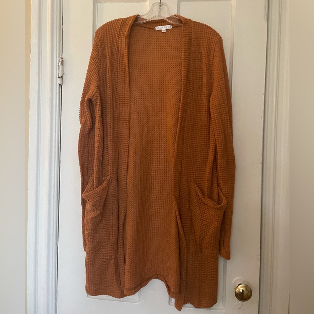 Women's Brown Cardigan Sweater